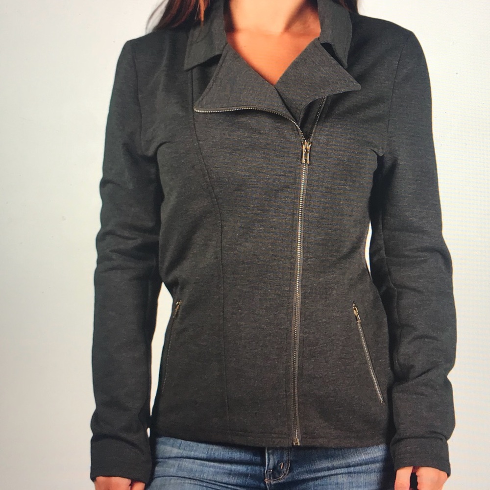 NWOT Grey Moto Jacket